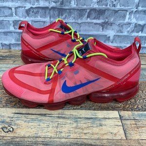 Nike Air Vapormax 2019 By You ID Red Blue Volt "Rock On" Mens Size 12 BQ7848-991